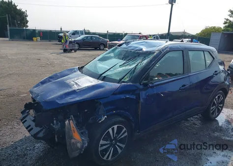 2020 Nissan Kicks Sv from USA, damaged, VIN 3N1CP5CV5LL519519